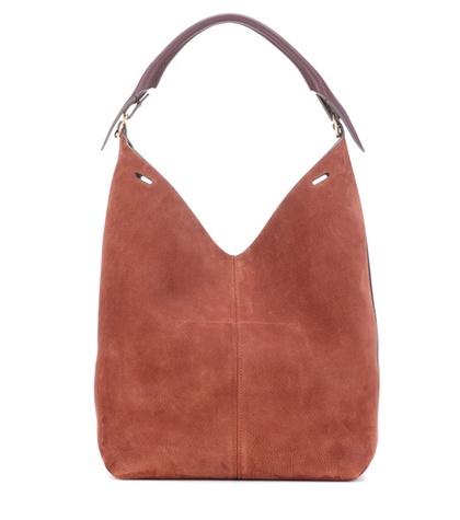 Anya Hindmarch The Bucket Suede Shoulder Bag