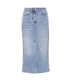 P.e Nation The Final Play Denim Midi Skirt