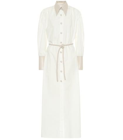 Nanushka Yoon Cotton Shirt Dress
