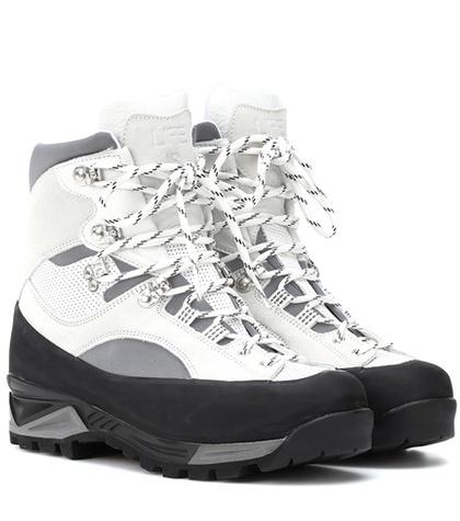 Ganni Sarai Leather Ankle Boots