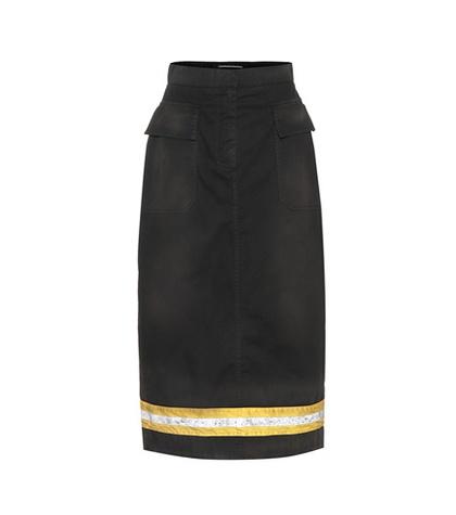 Calvin Klein 205w39nyc Striped Pencil Skirt
