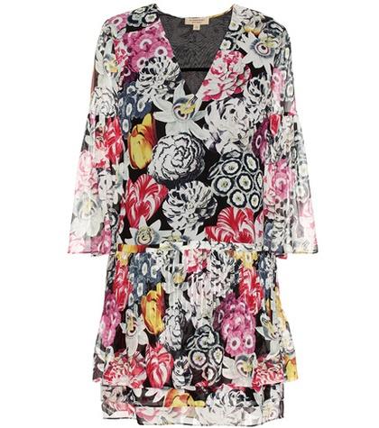Burberry Ruth Silk Mini Dress