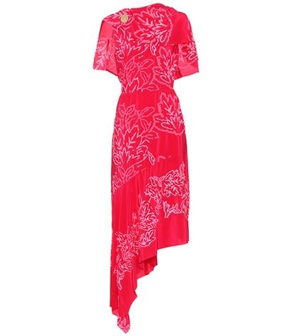 Givenchy Embroidered Silk Dress