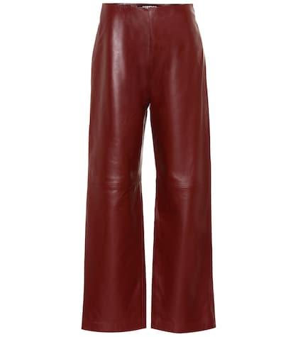 Jacquemus La Pantalon Jalad Leather Pants