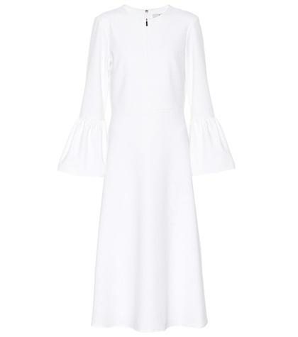 Tibi Crêpe Midi Dress