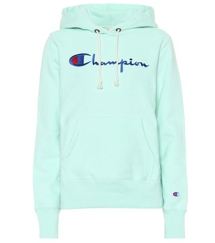 Champion Logo Cotton Hoodie
