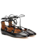 Isabel Marant Lali Leather Ballerinas