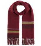 Loro Piana Cesar Check Wool And Cotton Scarf