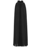 Haider Ackermann Pleated Silk Dress