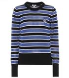Kenzo Striped Cotton-blend Sweater