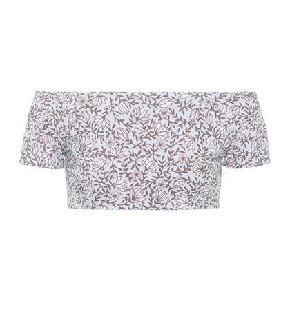 A.p.c. Sita Floral-printed Bikini Top
