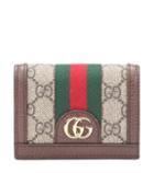 Fendi Ophidia Gg Leather Wallet