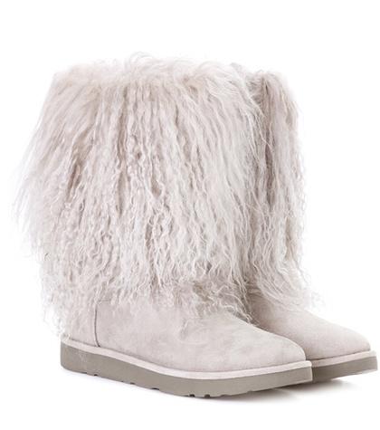 Converse Lida Fur And Suede Ankle Boots