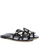 Unravel Damaris Flat Leather Sandals