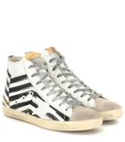 Golden Goose Francy High-top Leather Sneakers
