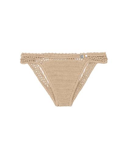 She Made Me Essential Mini Hipster Crochet Bikini Bottoms