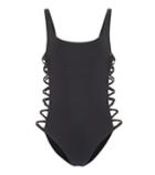 Tory Burch Lace-up Swimsuit