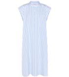 Balenciaga Striped Cotton Dress