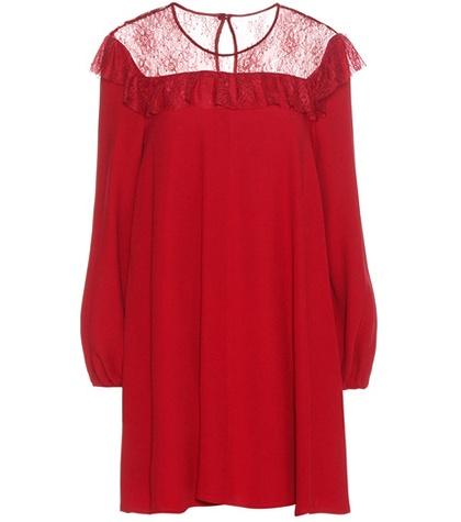 Philosophy Di Lorenzo Serafini Lace-trimmed Dress