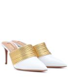 Jimmy Choo Rendez Vous 75 Leather Mules