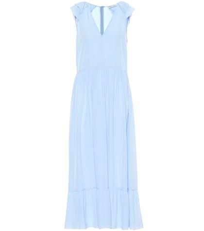 Redvalentino Silk Midi Dress