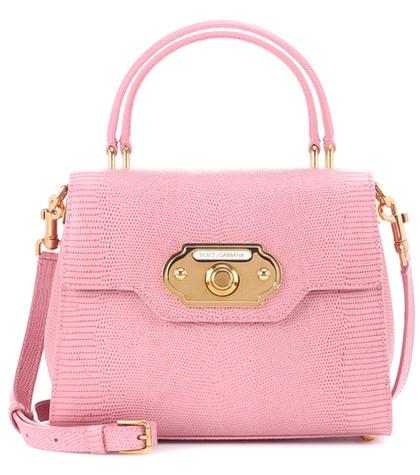 Dolce & Gabbana Welcome Leather Shoulder Bag