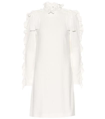 Giambattista Valli Ruffled Crêpe Dress