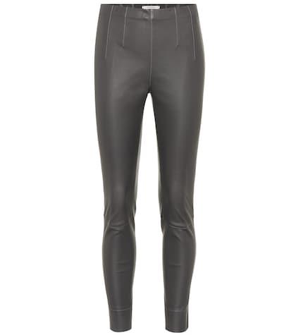 Dorothee Schumacher Raw Excitement Leather Leggings