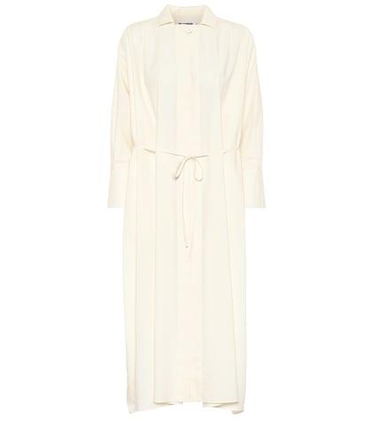 Jil Sander Cotton Midi Dress