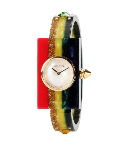 Stella Mccartney Embellished Plexiglass® Watch