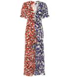 Versace Ariel Printed Silk Maxi Dress