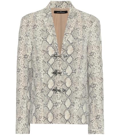 Camilla Snake-effect Jacket