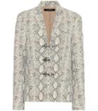 Camilla Snake-effect Jacket