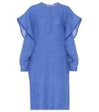Roksanda Linen Ruffled Split-sleeve Dress