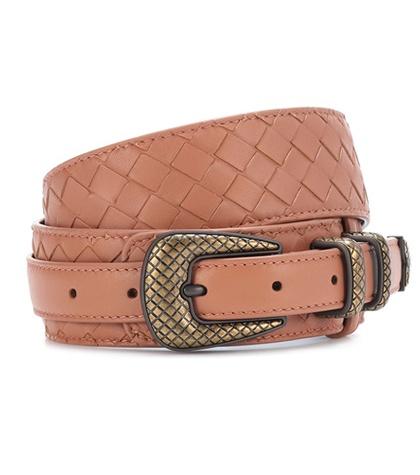 Asceno Intrecciato Leather Belt