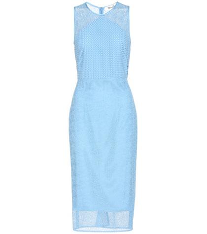 Diane Von Furstenberg Sleeveless Lace Dress