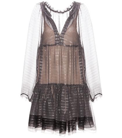 Stella Mccartney Printed Silk-blend Dress