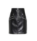 Rick Owens High-rise Leather Skirt