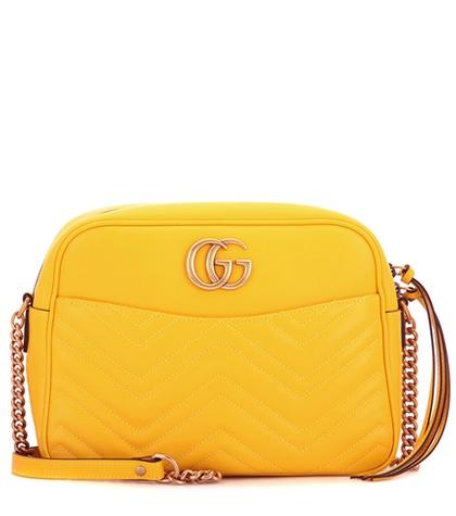 Gucci Gg Marmont Matelassé Leather Shoulder Bag