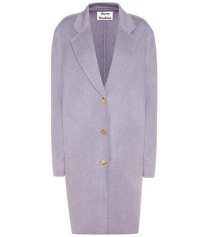 Acne Studios Landi Wool And Cashmere Coat