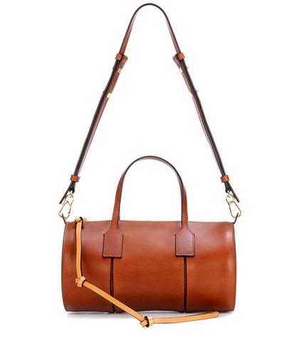 Roger Vivier Barrel Leather Shoulder Bag