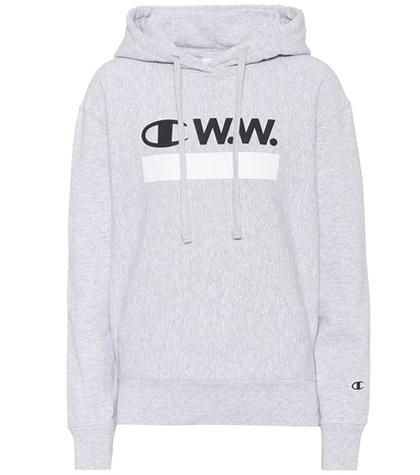Valentino Printed Cotton-blend Hoodie
