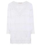 Burberry Cotton Dress With Crochet
