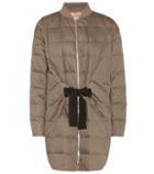 Valentino Down-filled Cotton And Silk Coat