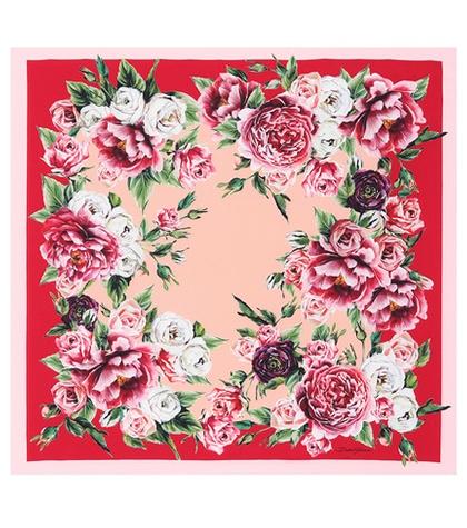Melissa Odabash Floral-printed Silk Scarf
