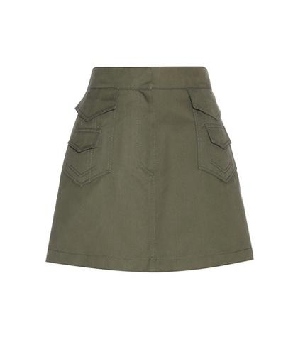 Valentino Cotton Cargo Skirt