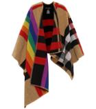 Burberry Cashmere And Wool Poncho
