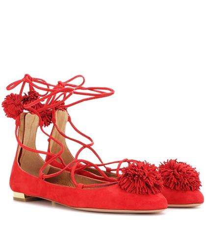 Aquazzura Sunshine Ballerinas