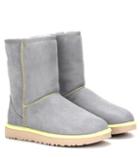 Ugg Australia Classic Short Ii Leather Ankle Boots