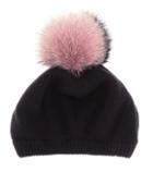 Miu Miu Fur-trimmed Wool And Cashmere Hat